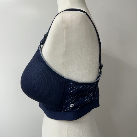 Active Essentials by Tchibo Blue Sport Bra 38D - Picture 1 of 6